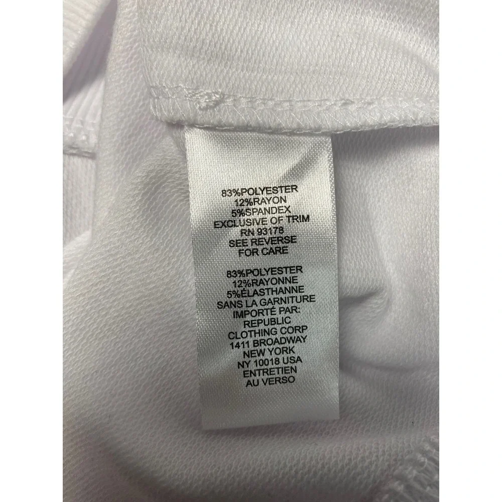 Workshop Republic Clothing‎ "Amour" Sweatshirt L Ivory Valentine NWOT - Picture 6 of 9